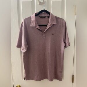 men’s Travis Mathew Red Polo